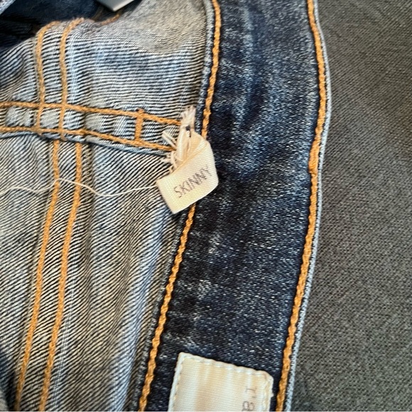 Rag & Bone Women's Distressed Skinny Jean Size 24 Blue Pockets Classic - Picture 13 of 13